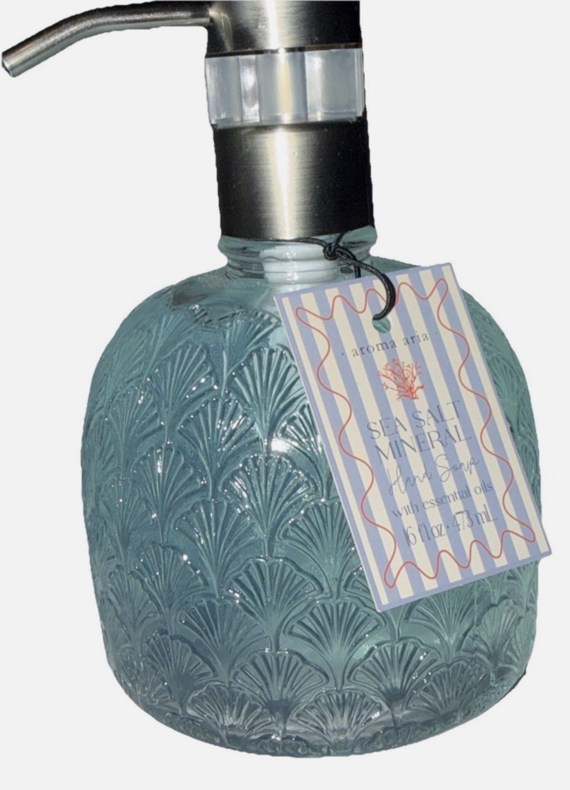 AROMA ARIA * SEA SALT MINERAL * Hand Soap w Essential Oils 16fl.oz