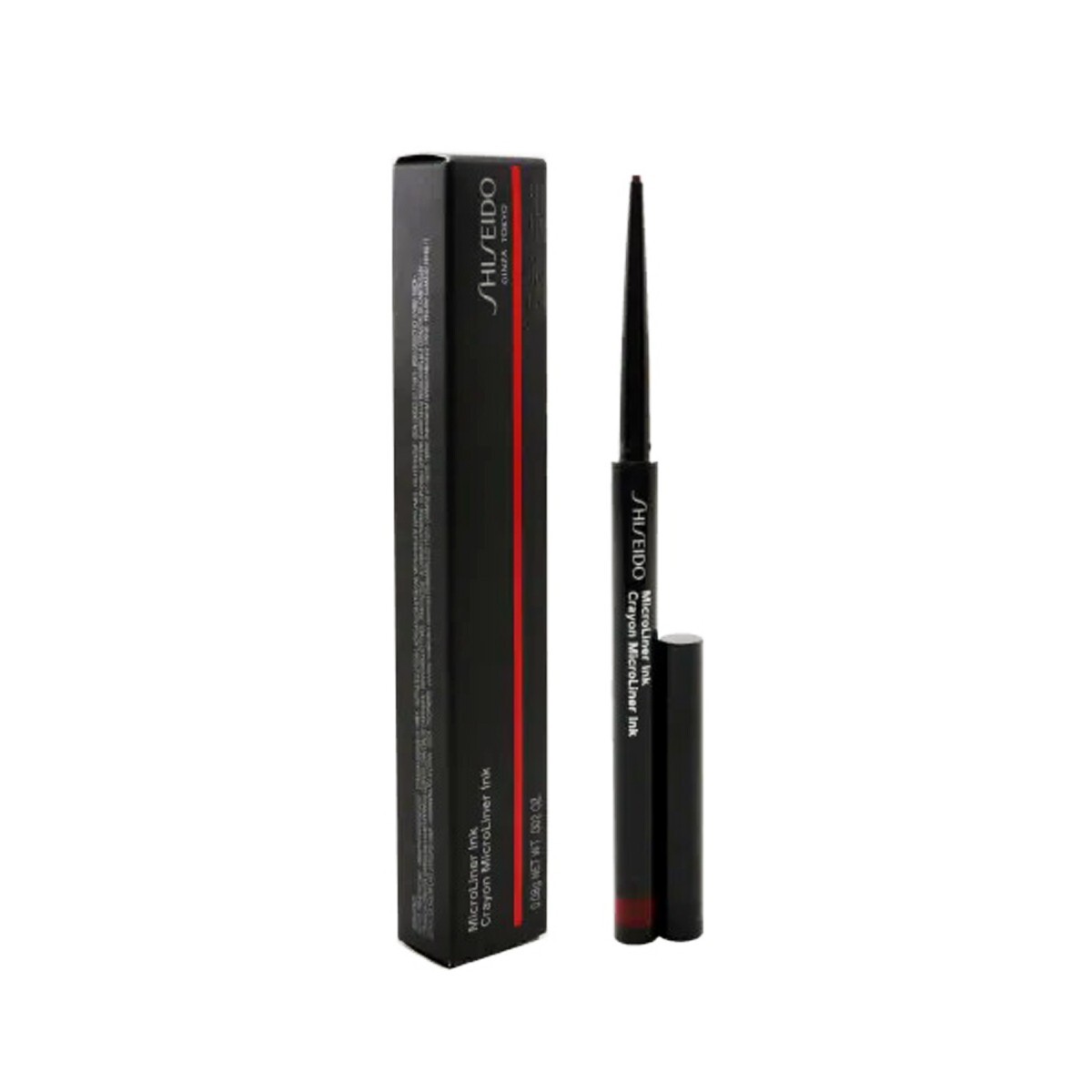 Shiseido MicroLiner Ink #10 BURGUNDY – Full Size 0.08 g / 0.002 Oz.
