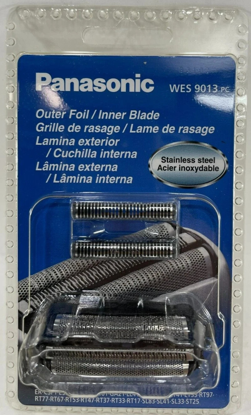 Panasonic WES9013PC Electric Razor Replacement Inner Blade Outer Foil Set New