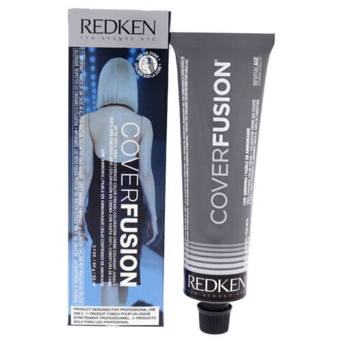 Redken Cover Fusion Low Ammonia 100% Coverage Permanent Color – Select any Shade
