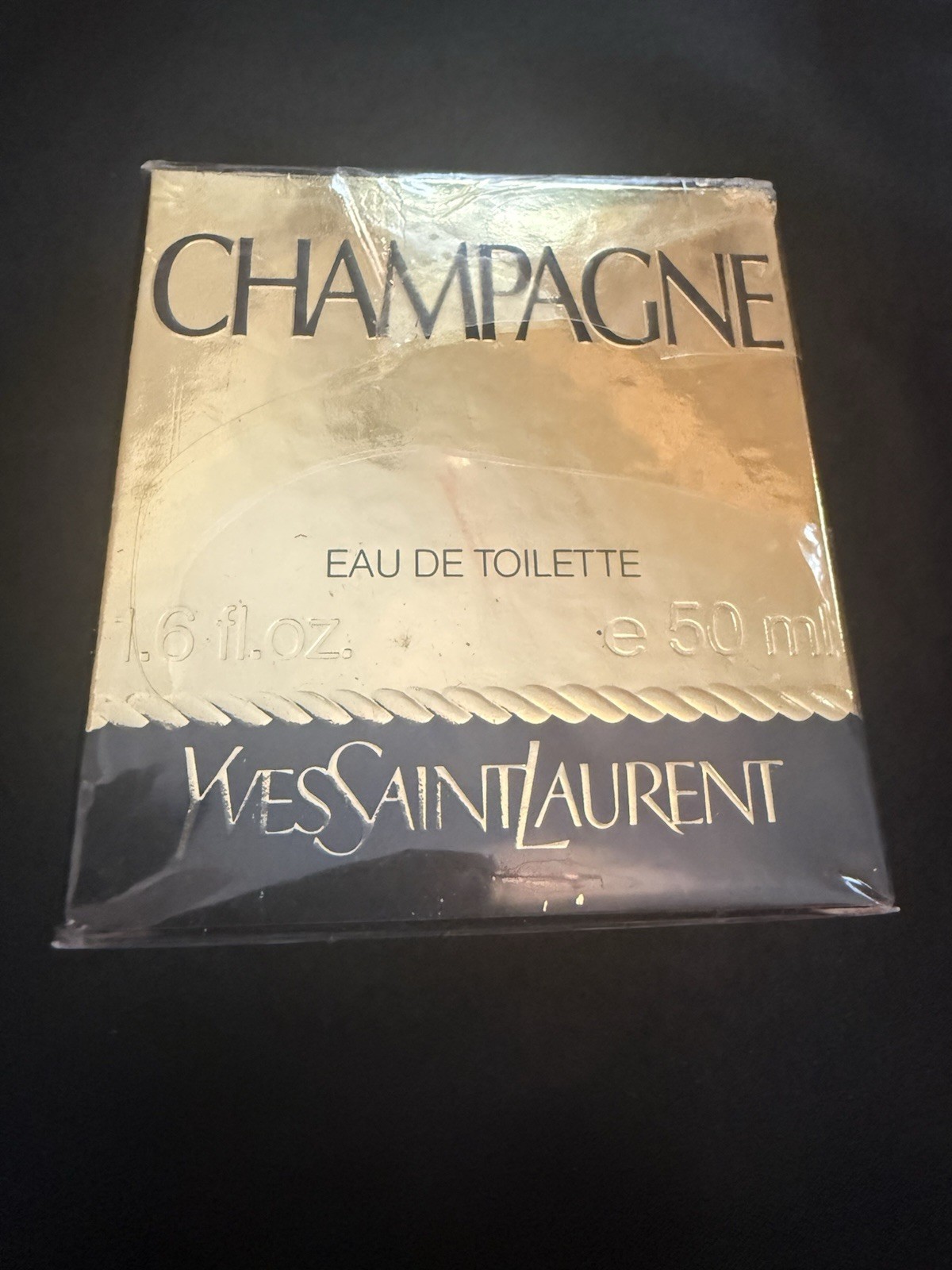 CHAMPAGNE YSL YVES SAINT LAURENT 50ml 1.6 oz Splash perfume RARE Vintage New