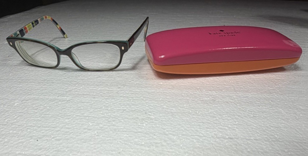 KATE SPADE LUCYANN OX77 135 Tortoise Shell Case Included Prescription Unknown