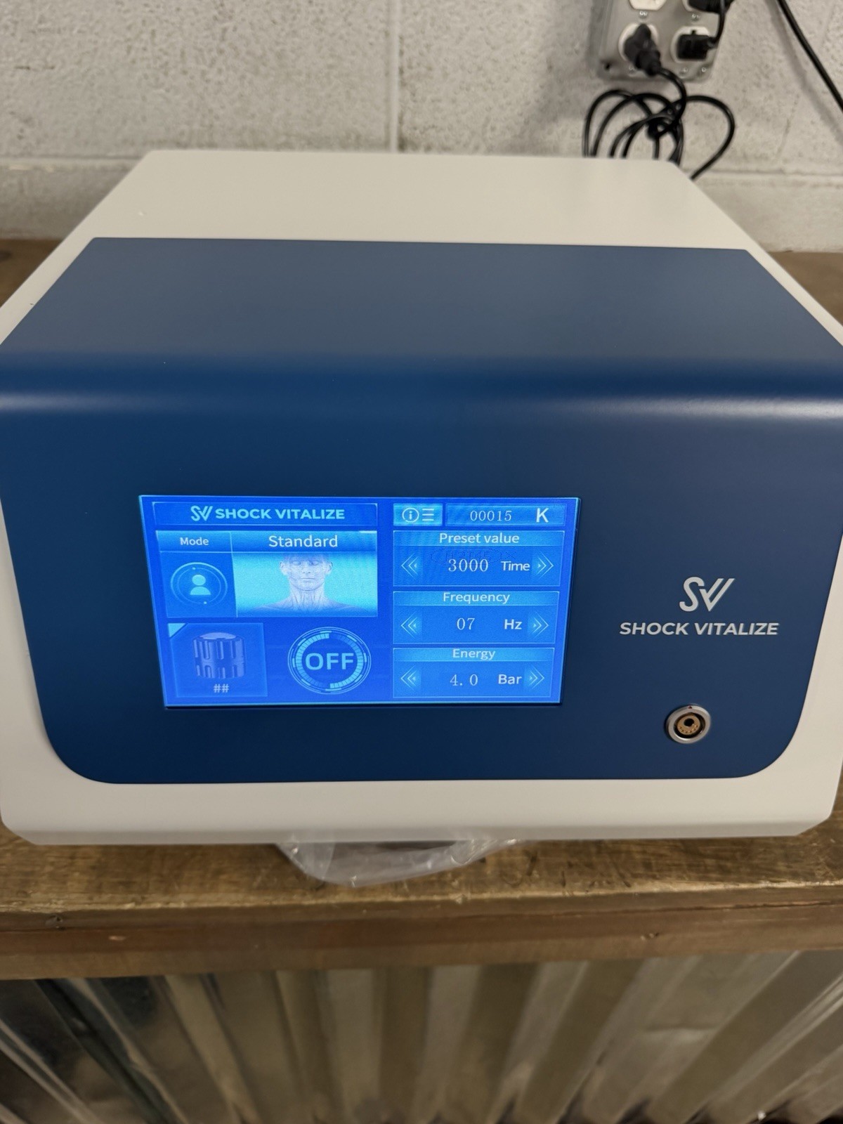 2026 Shock Vitalize Lite ESWT Shockwave Therapy Machine for Pain Muscle Relief