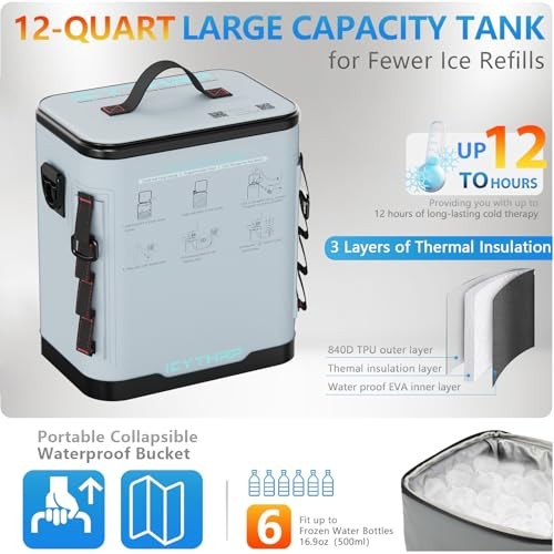 ICYTHRP Cold Therapy Machine with Programmable Timer Portable