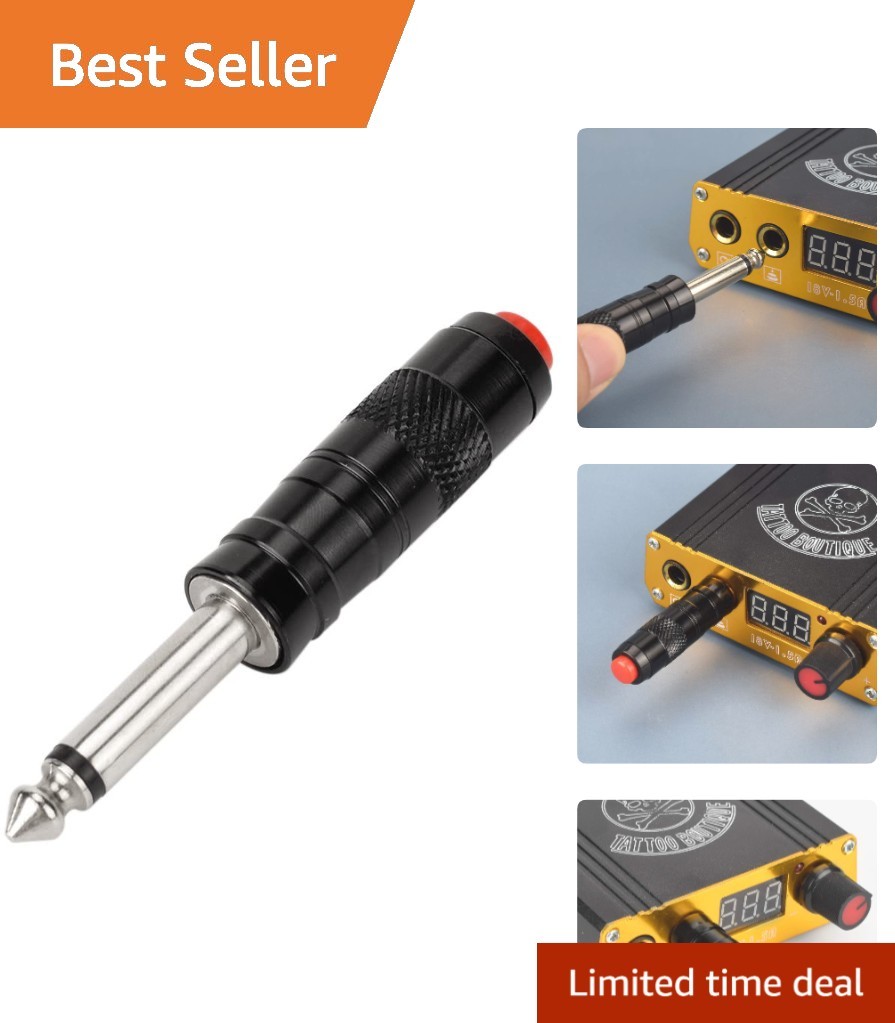 Lightweight Cordless Tattoo Foot Pedal – Plug and Play Power Supply Controller
