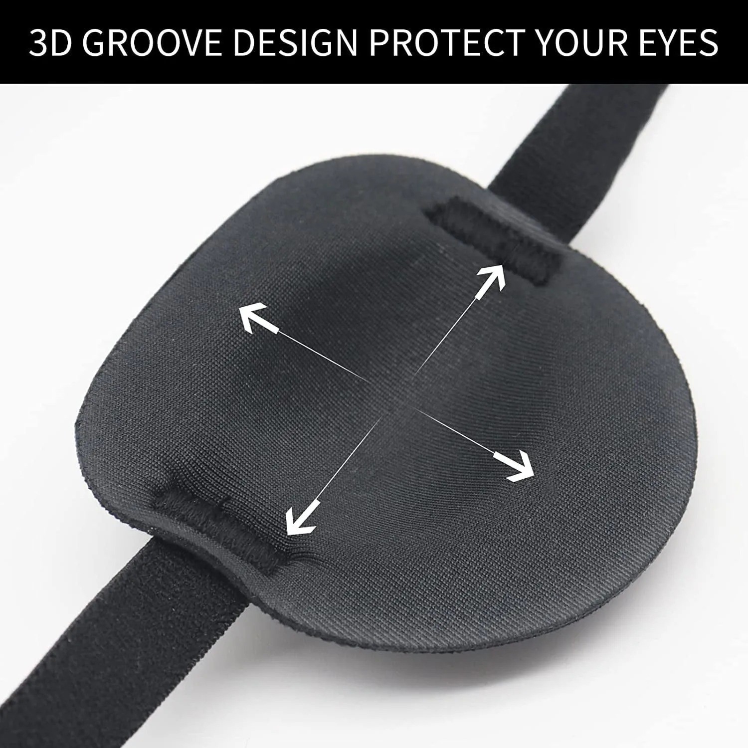 1PCS 3D Adjustable Eye Patches for Left or Right Eyes for Adults and Kids