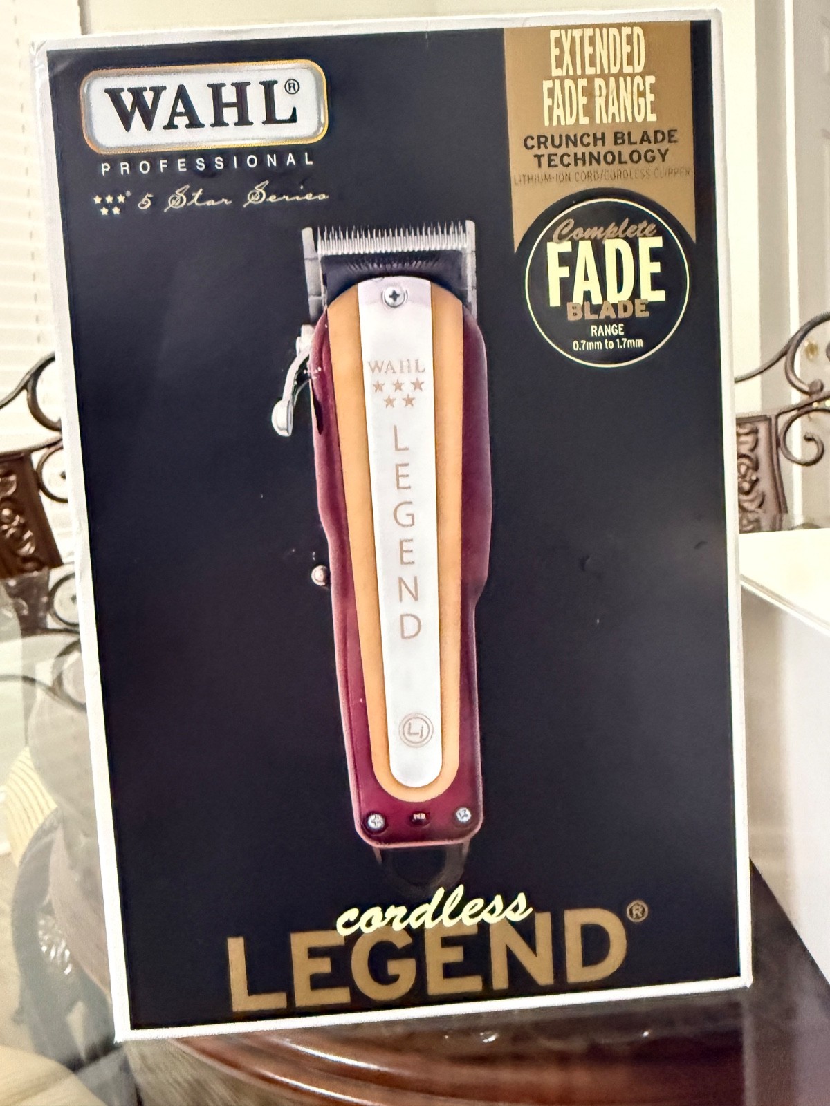 WAHL Cordless Legend Professional 5-Star Series Cordless Clipper (8594)