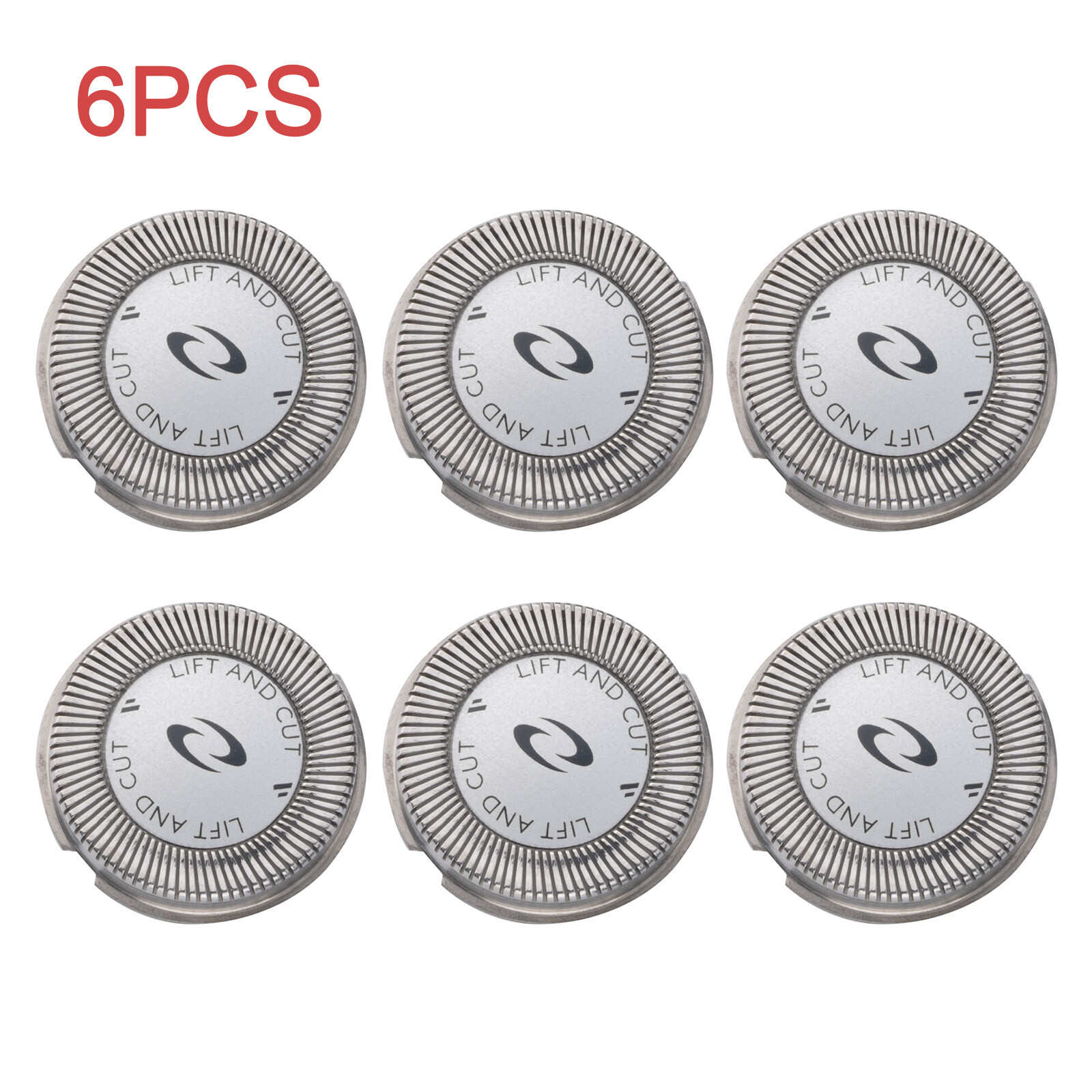 3/6PCS HQ3 HQ4 HQ55 HQ56 Replacement Heads fits Philips Norelco Shavers Blades