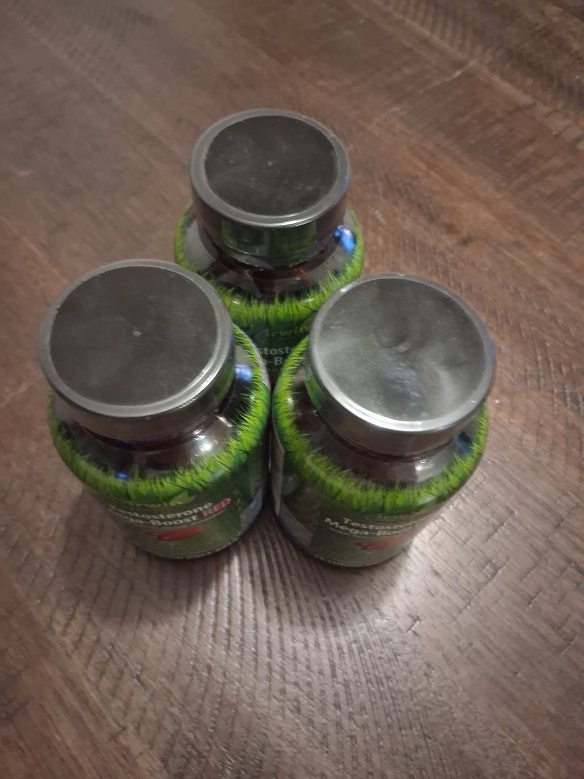 Irwin Naturals Testosterone Mega-Boost RED Lot of 3 bottles