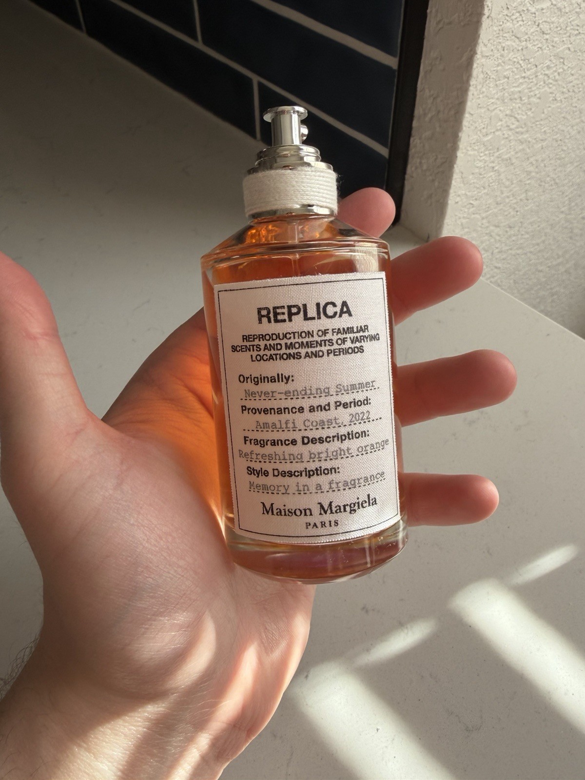 Maison Margiela Replica Never Ending Summer Eau de Toilette Perfume , 3.4 fl oz