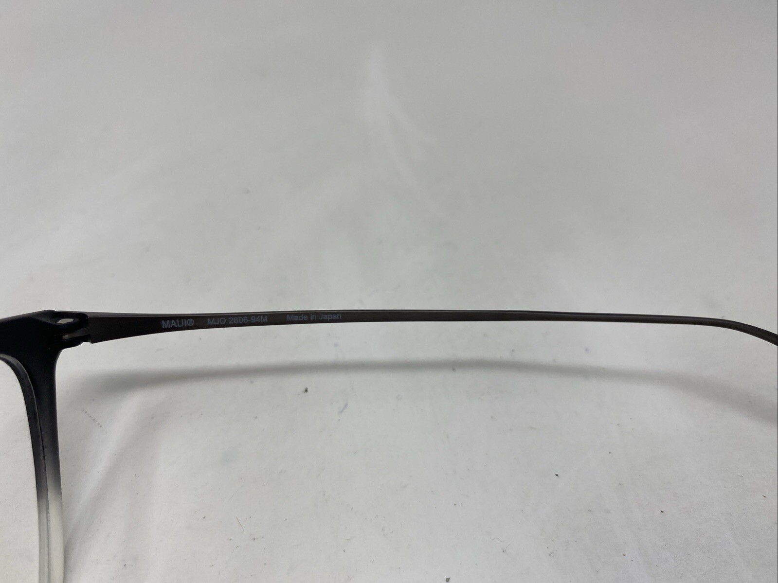 Maui Jim Japan MJO 2606-94M 52-15-145 Black Fade Full Rim Eyeglasses Frame WN88