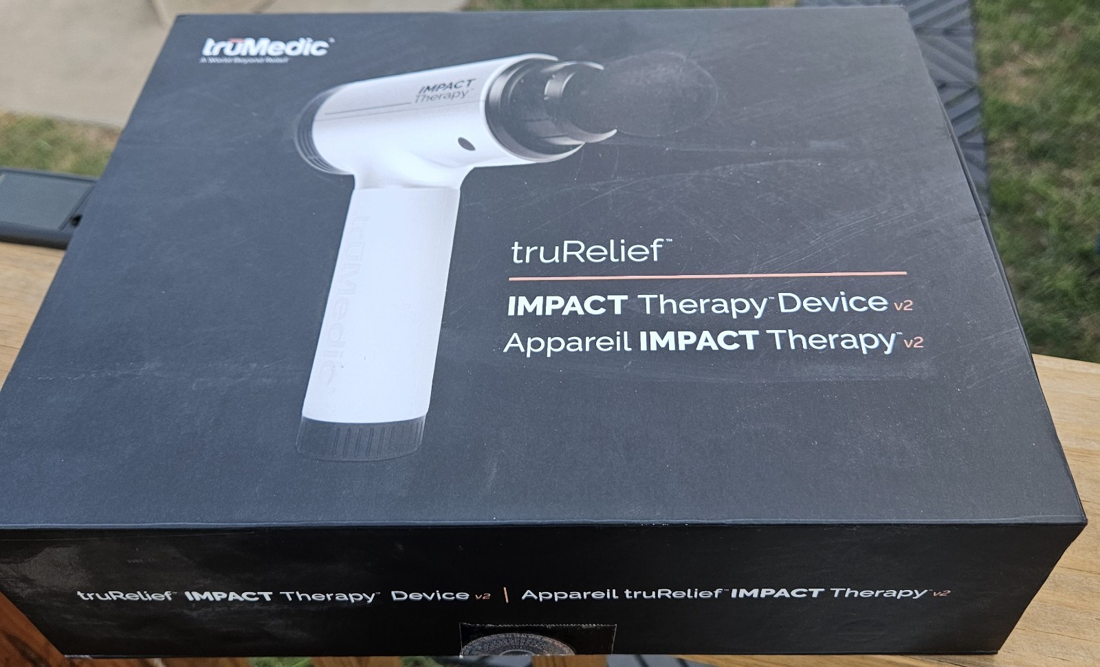 New TruMedic TruRelief Impact Therapy Device V2 Cordless Massager