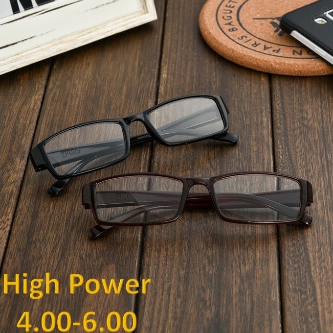 CLEAR READING GLASSES +400 +450 +500 +550 +600 Strength Extra Strength USA FREE