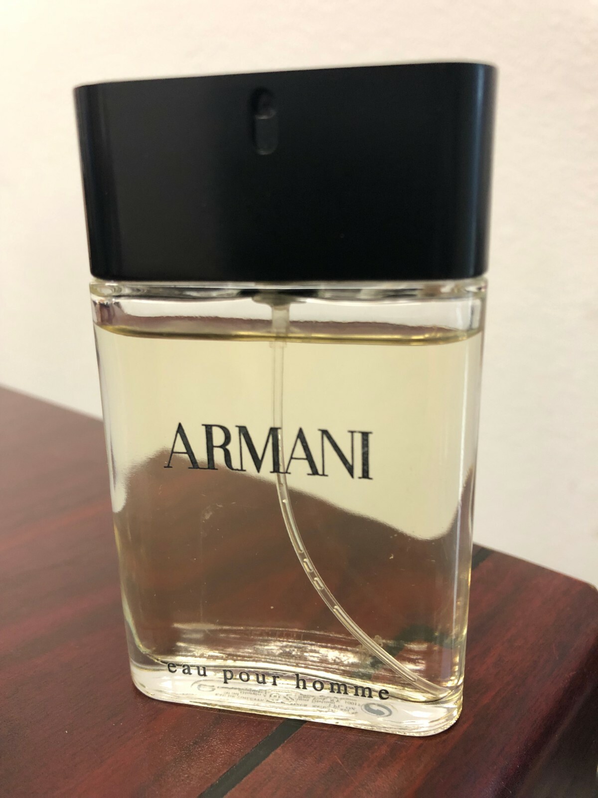 *VINTAGE 2004 * ARMANI POUR HOMME by GIORGIO ARMANI 1.0 oz EDT Spray As Pictures