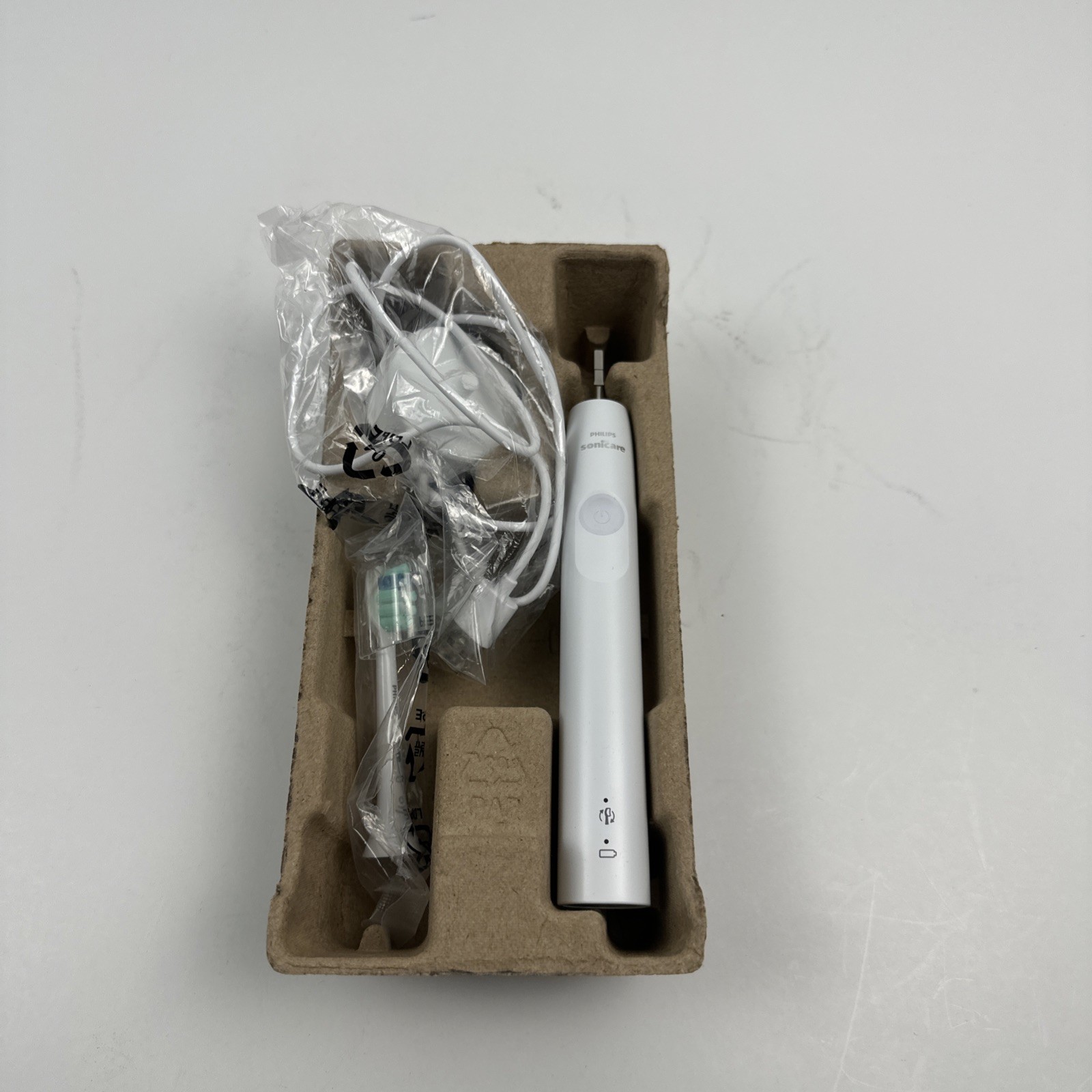 Philips Sonicare 4100 Rechargeable Sonic Toothbrush, White, Open-Box
