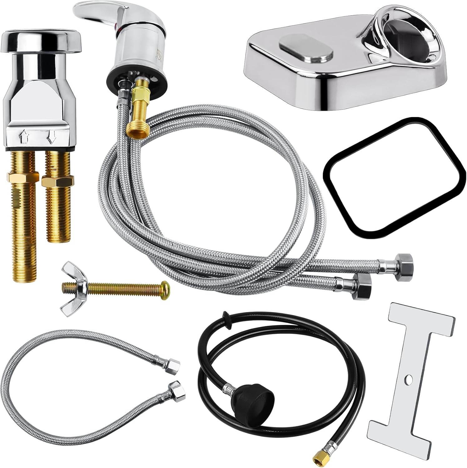 UPC Certified Salon Shampoo Bowl Sink Faucet Sprayer Part Vacuum Breaker Kit US
