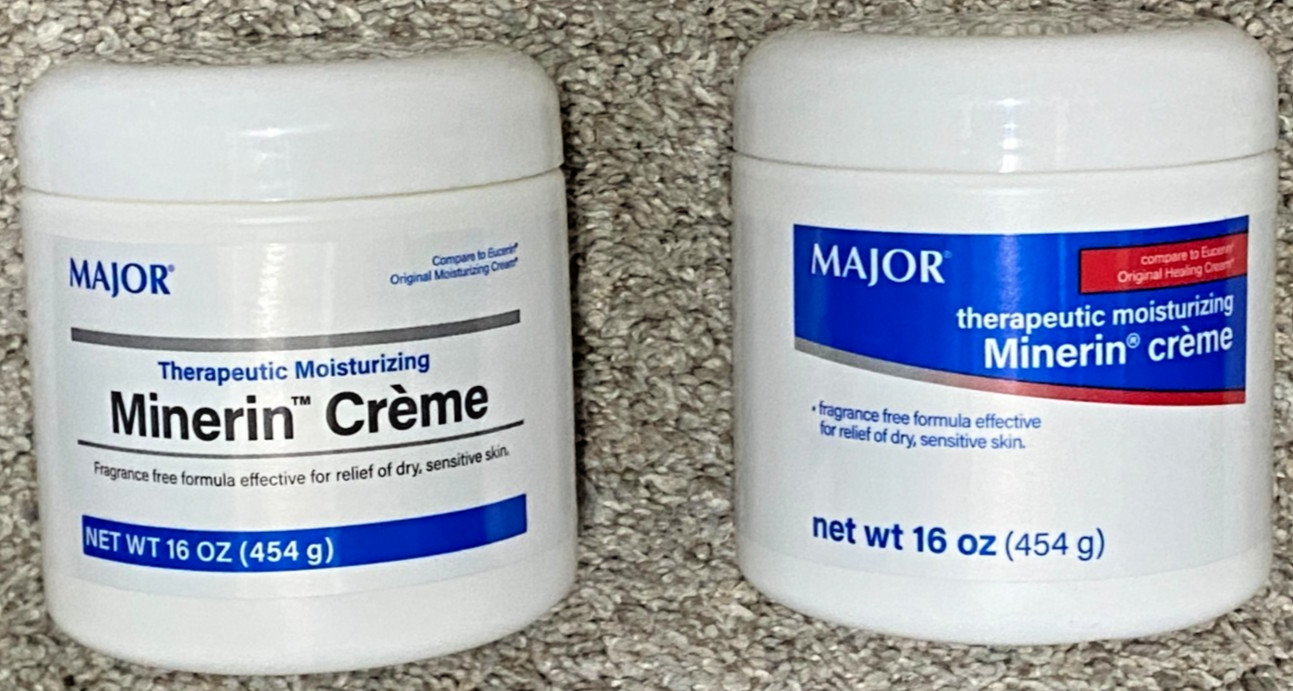 Major Minerin CREME (for Sensitive Skin) Fragrance 1lb + Free Shipping (2 pack)