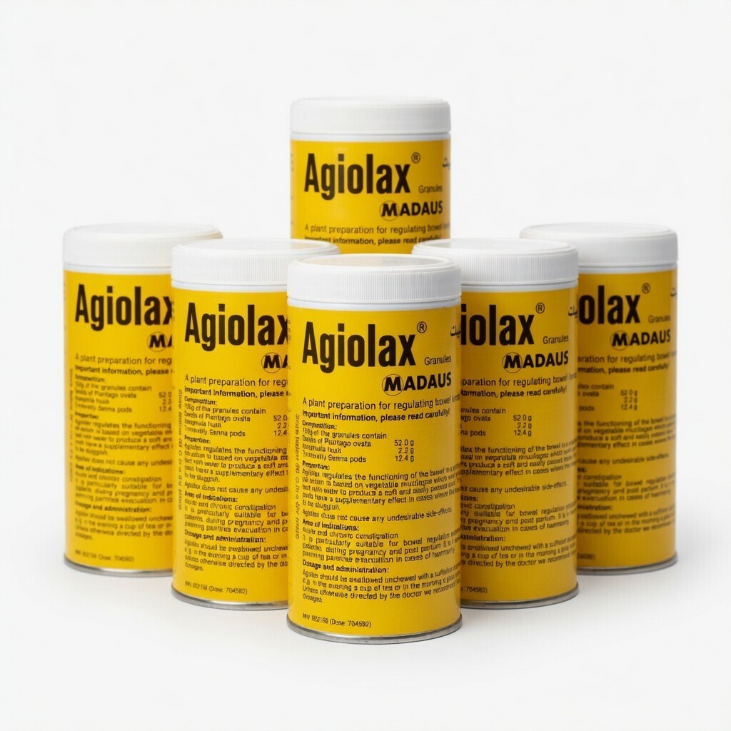 6 PACK AGIOLAX Madaus Granules 250g Made in Germany -Express ship EXP 12.2027 🥇
