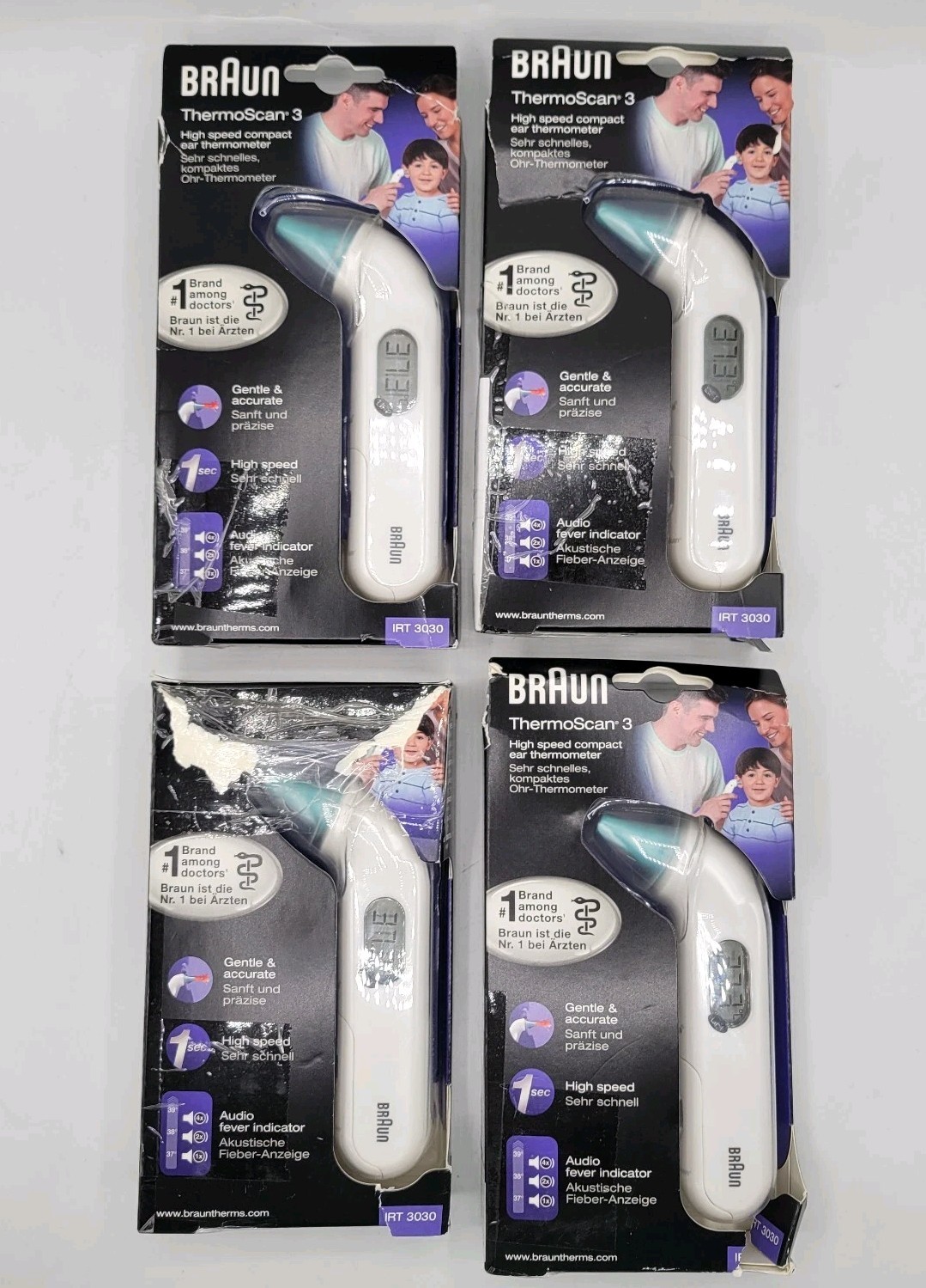 Braun ThermoScan 3 Compact Ear Thermometer