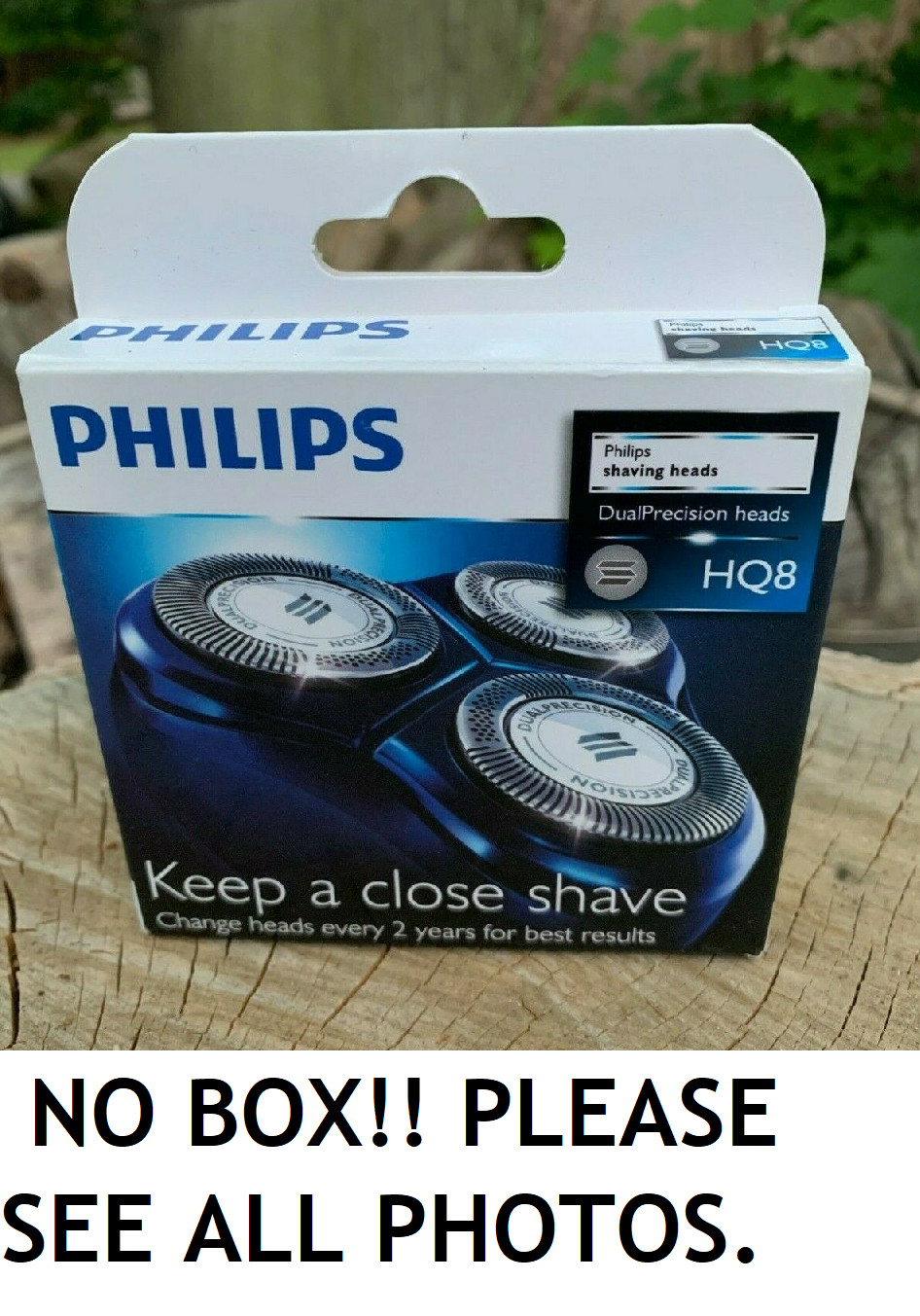 NO BOX Norelco HQ8 Replacement Heads Blades Shaver AT810 AT814 AT830 AT875 AT880