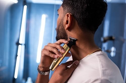 Andis Cordless Rotary Hair Trimmer Kit 9-Piece Gold