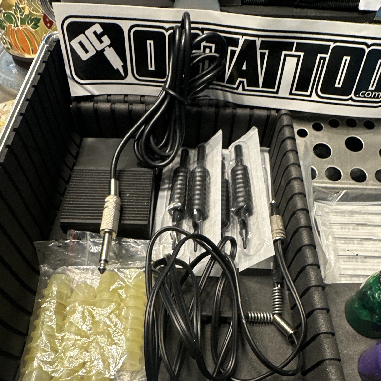 Element Tattoo Supply Adjustable Tattoo Kit w/ Case, Power Supply, Ink TPN-020