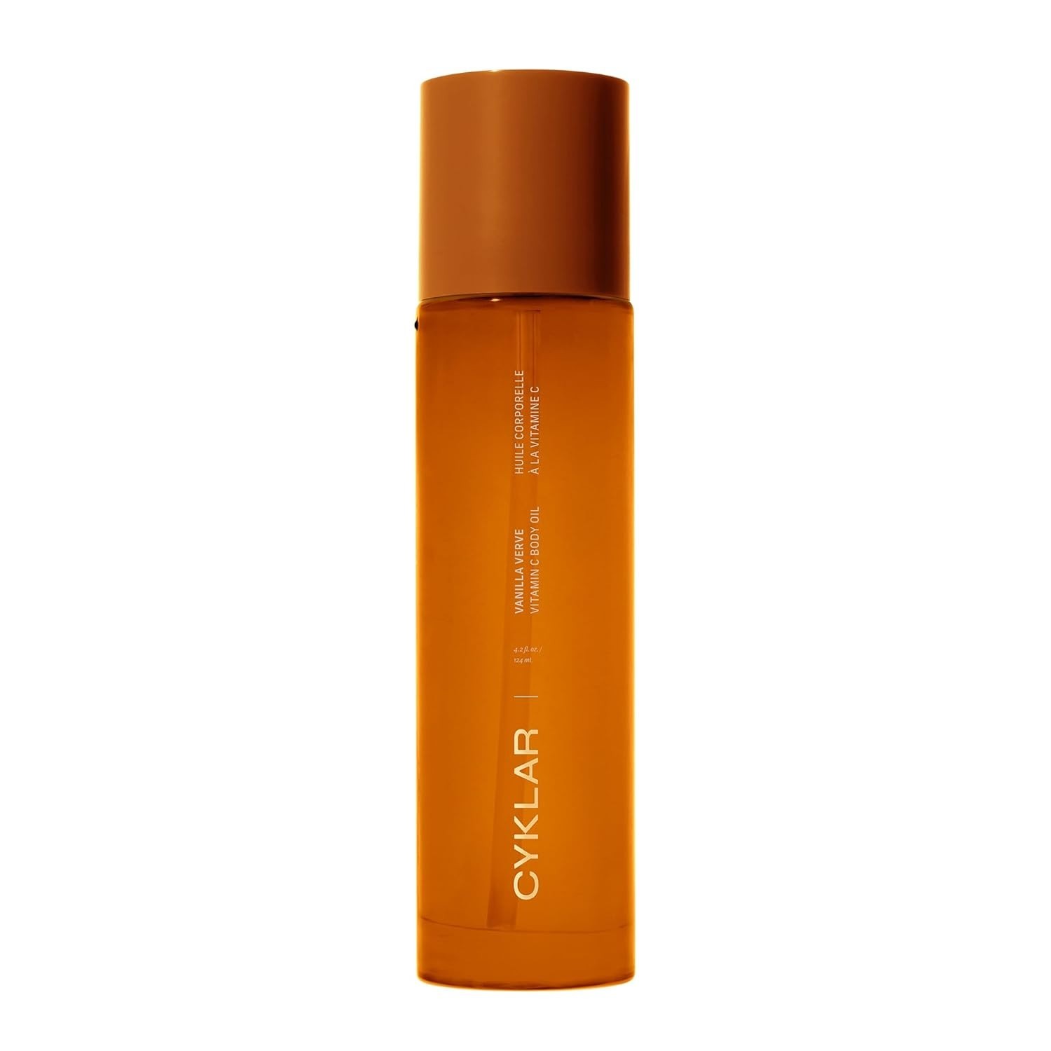 CYKLAR Vitamin C Body Oil for Women Men Moisturizing Vanilla 4.2fl oz NEW/NO BOX