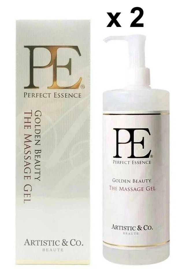 PE THE QUEEN Golden Beauty Massage Gel 500g x2 Japanese Skincare Body Gel Japan