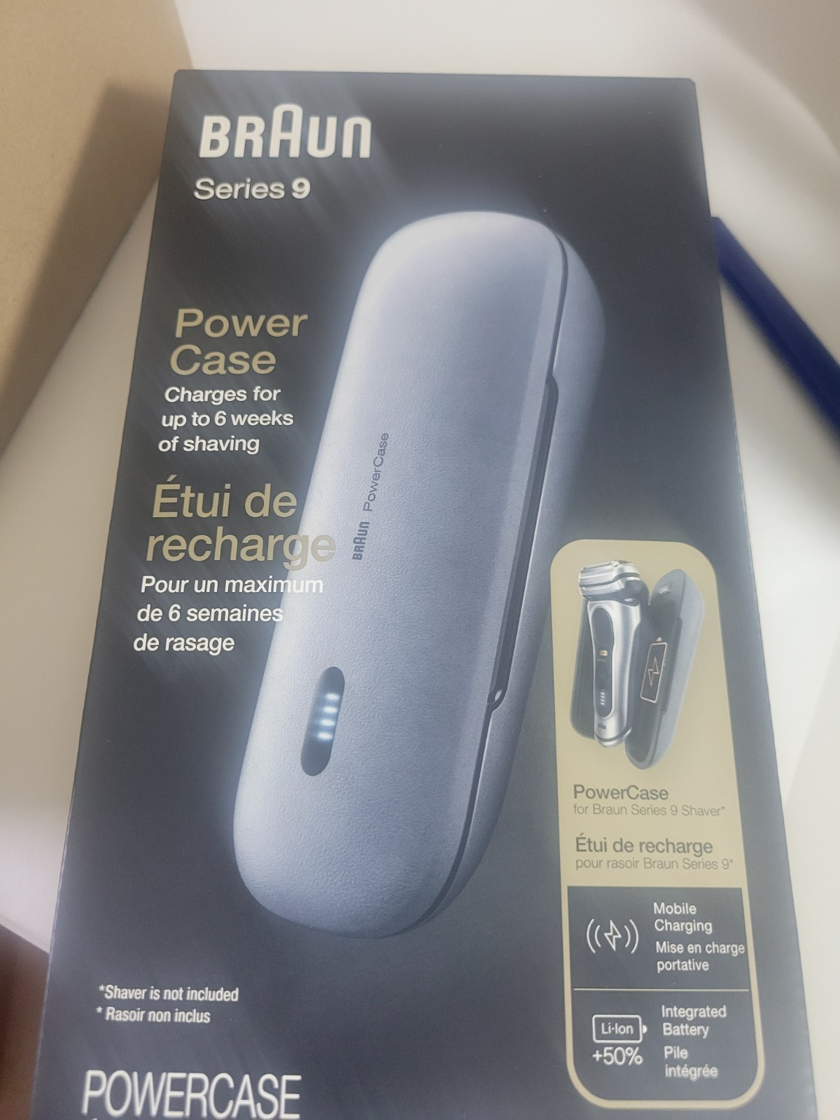 Original Braun 9484PC PowerCase For All Braun Series 9Pro, Series 9, Series 8