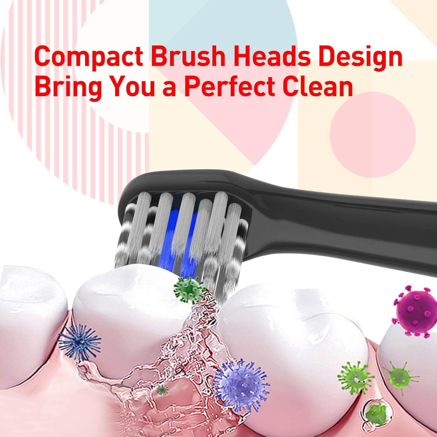 Replacement Toothbrush Heads Compatible with Colgate Hum Toothbrush – Brush Head
