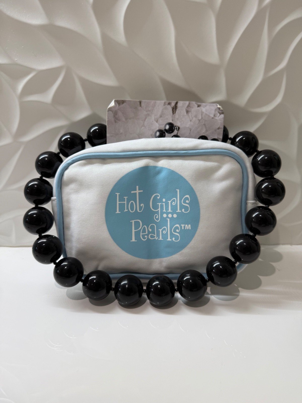 Hot Girls Pearls Cooling Gel Necklaces Multi Listing Black White Silver 18” 20”