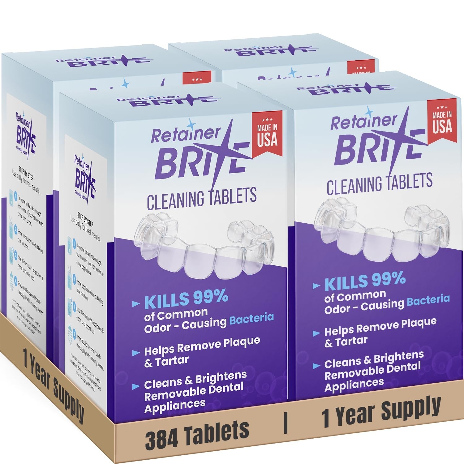 1 supply, 384 tablets, 384 Count