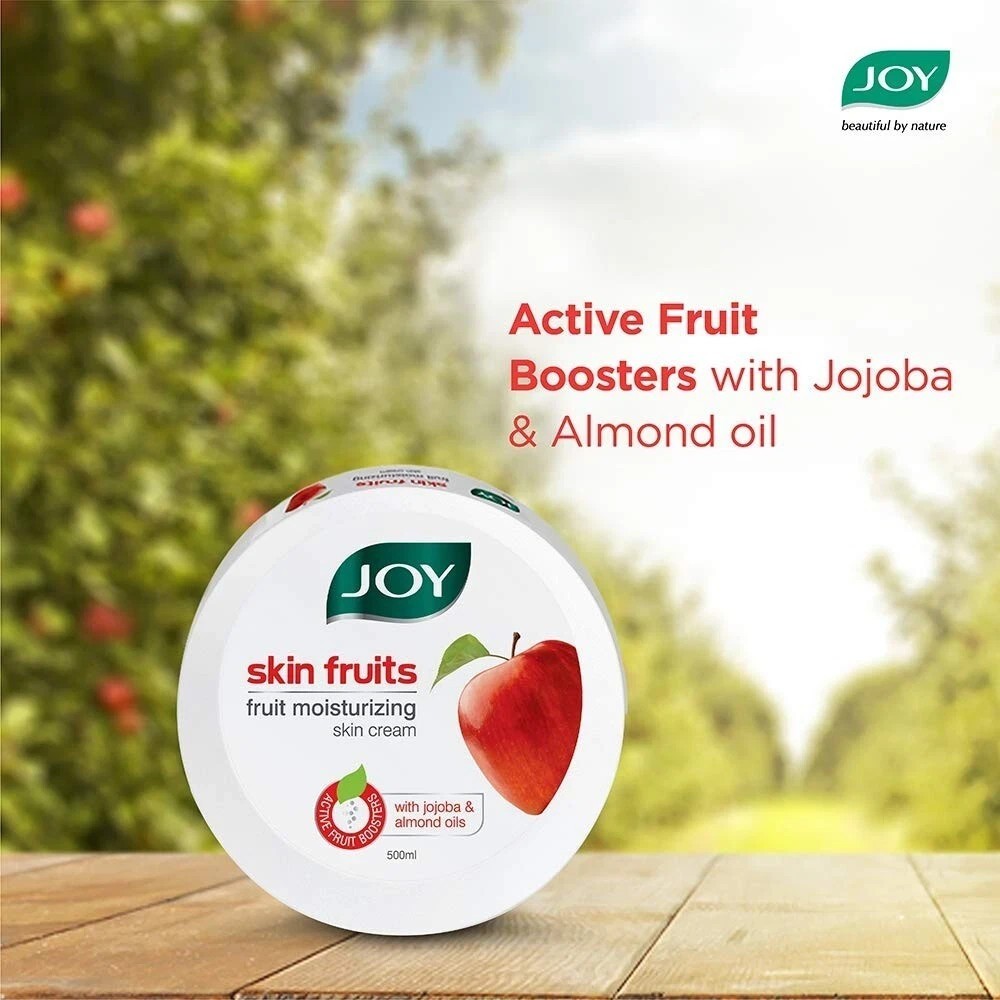 Joy Skin Fruits Fruit Moisturizing Cream With Jojoba and Almond Oil