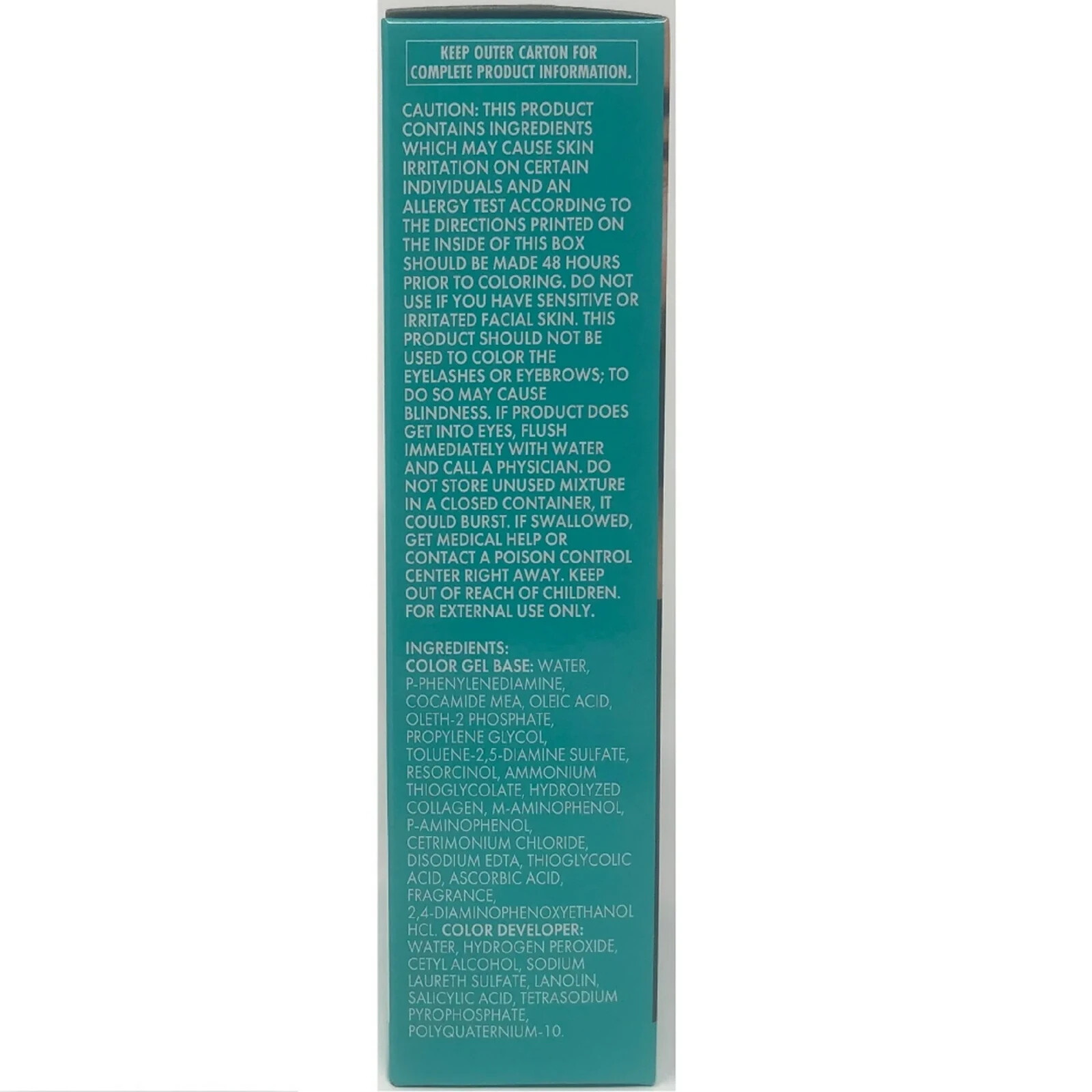 6 Pack – Men’s Select 5 Minute Mustache & Beard Black Brush-in Facial Hair Dye