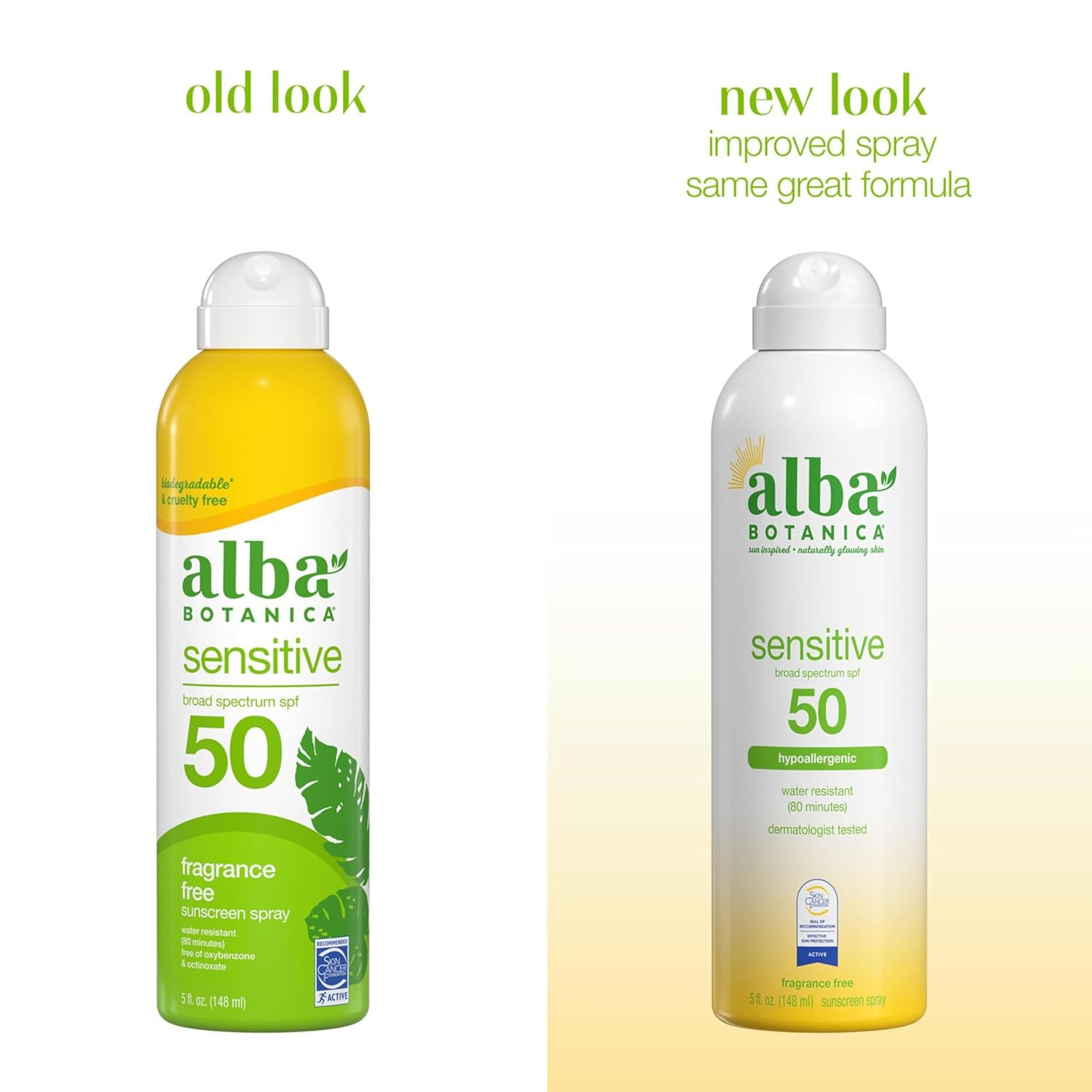 Sensitive Sunscreen Spray for Face and Body, Fragrance-Free, Broad Spectrum SPF