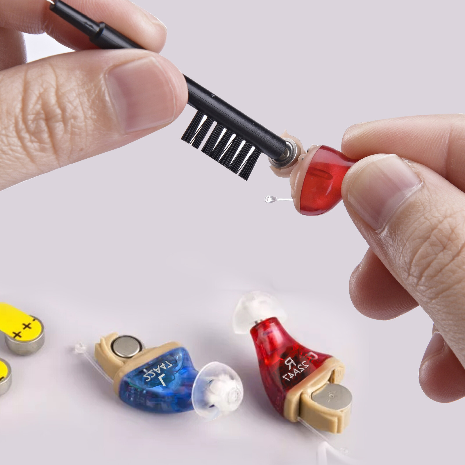 Mini Hearing Aids Digital Invisible In Ear Small Sound Voice Amplifier Enhancer