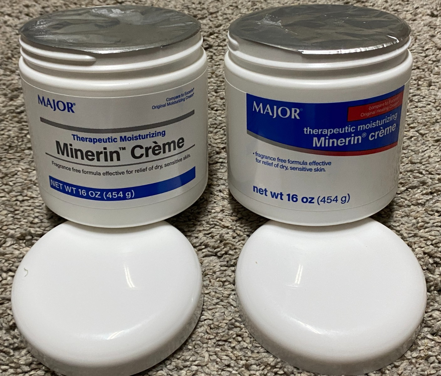 Major Minerin CREME (for Sensitive Skin) Fragrance 1lb + Free Shipping (2 pack)