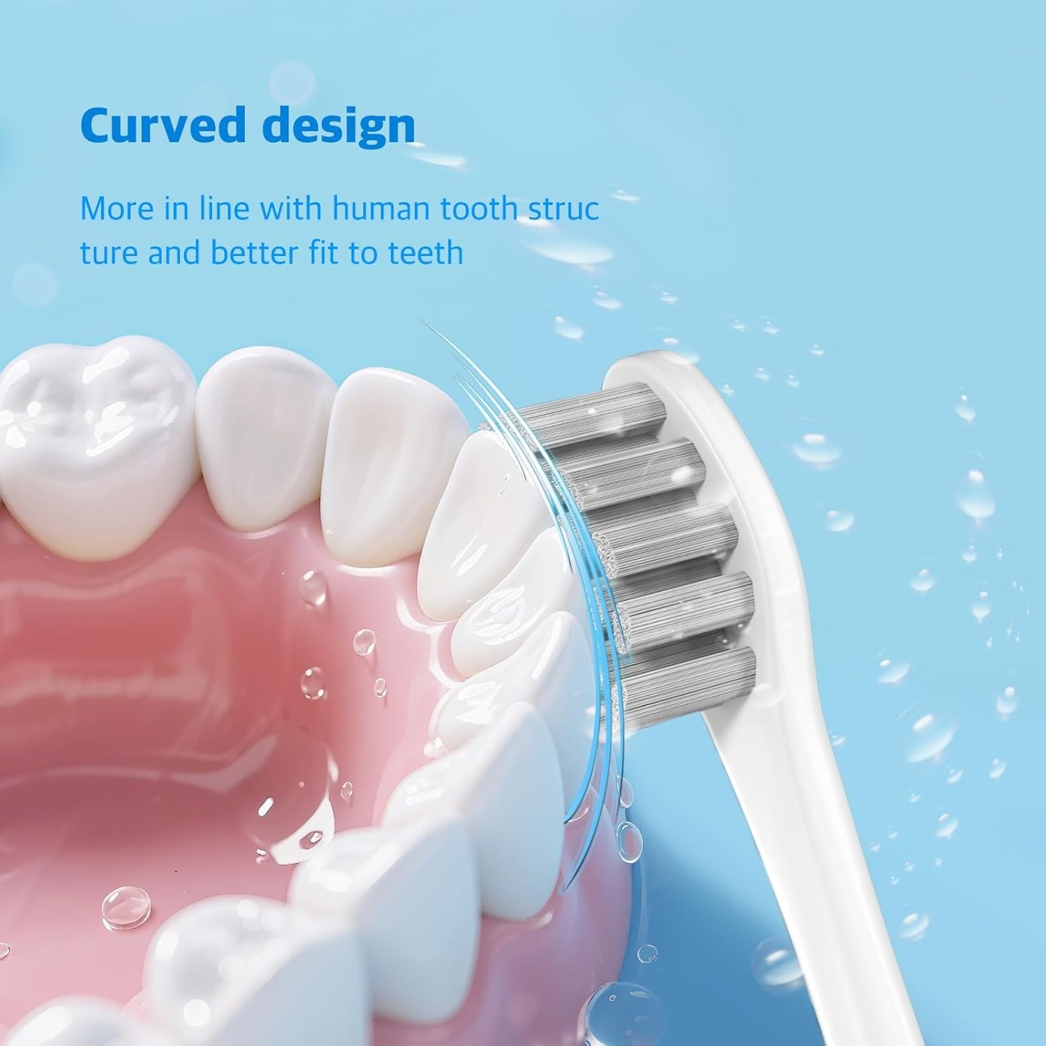 4pcs Toothbrush Heads for Oclean X/X PRO/Z1/F1/One/Air2/SE Sonic Electric