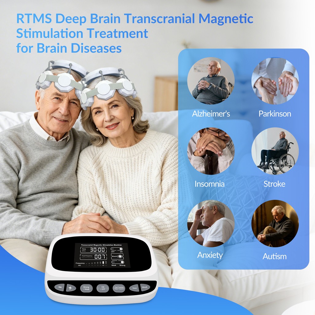 Transcranial Magnetic Brain Wellness Device for Alzheimer Cognitive Support