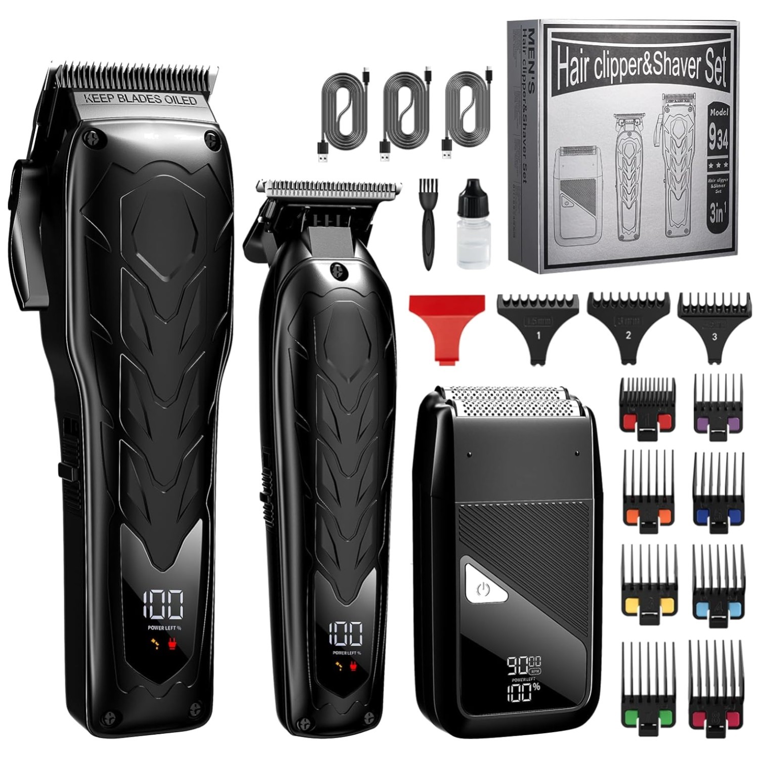 Professional Electric Razor Shavers for Men – Haircut Gift