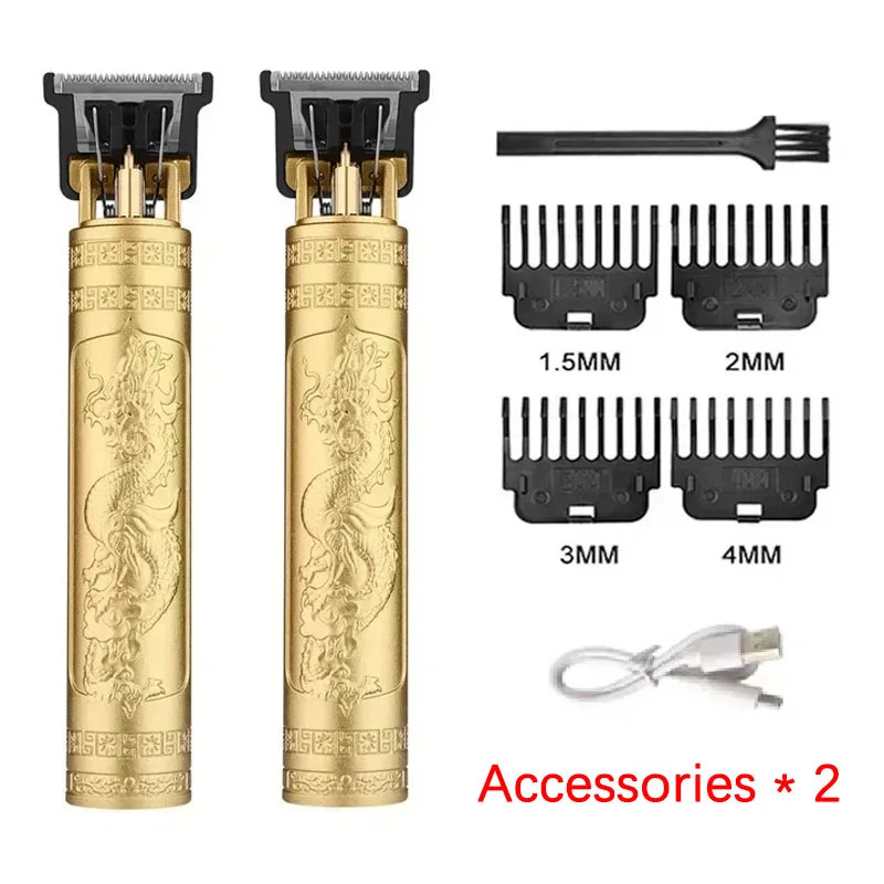 Portable Shaver Barber Cordless Electric Hair Cutting Machine USB Fast Charging