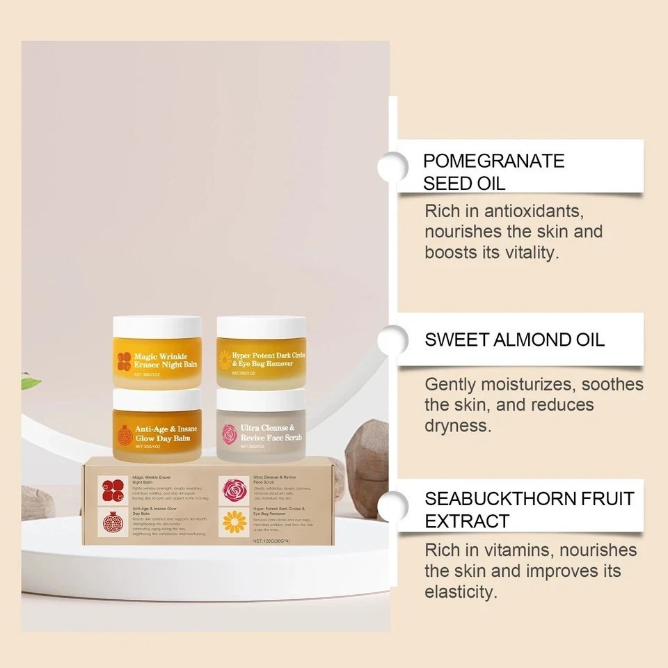 The Complete System Mature Skin Face Balm for Mature Women’s Skin Froya Organics
