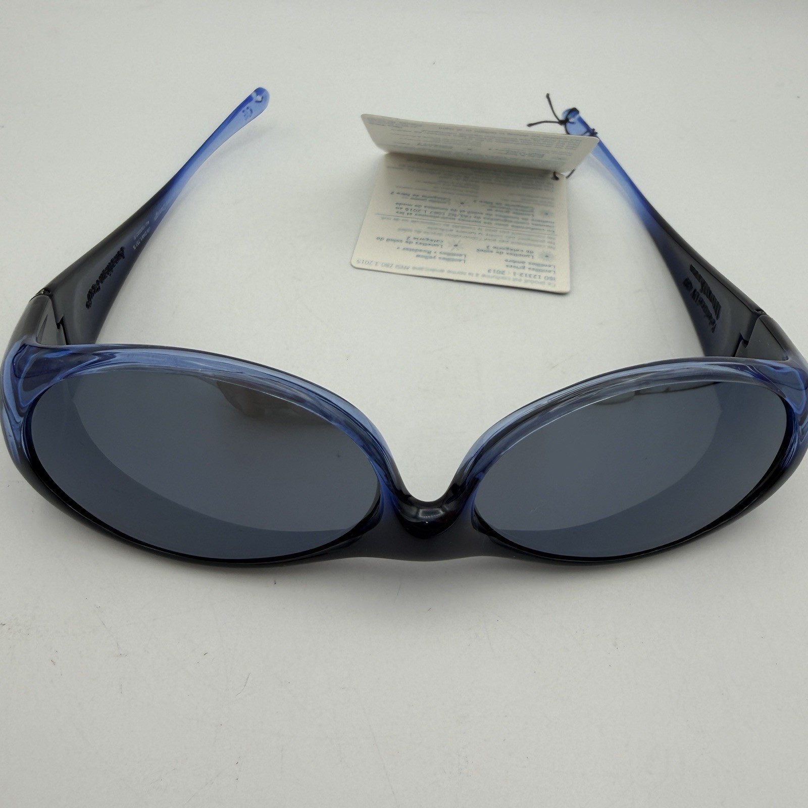 JONATHAN PAUL Polarized Sunglasses Fitovers Aurora Sapphire Grey Small AR004S