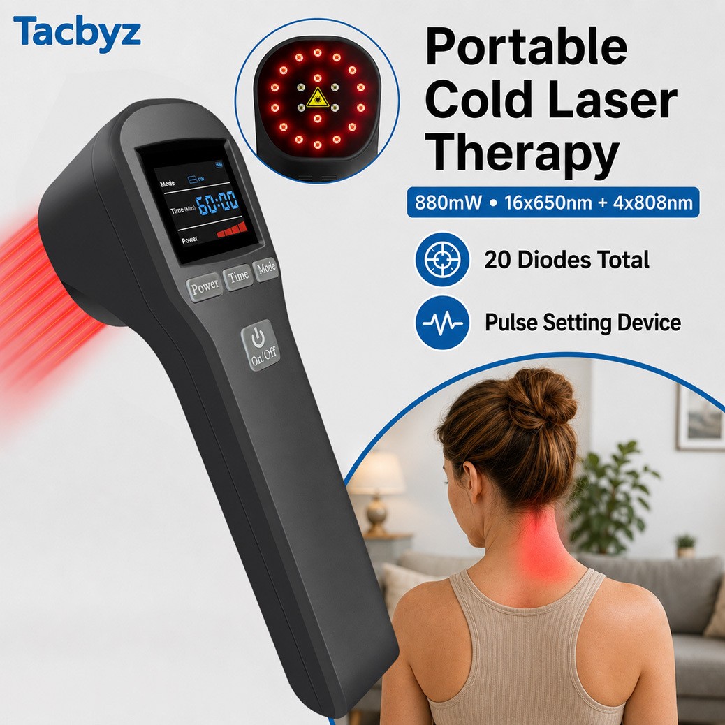 Laser Therapy for Pain Relief 650nm 808nm Low Level Laser Therapy Back Neck Pain