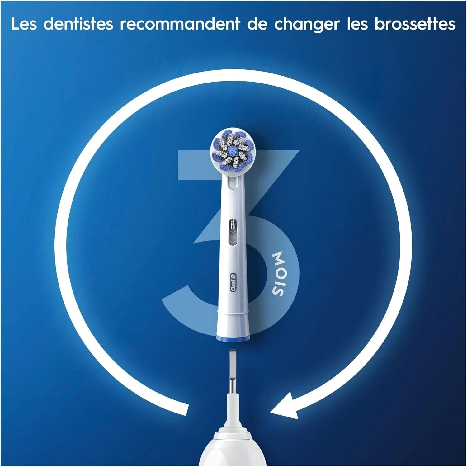 Oral-B Sensitive Clean Replacement Brush Heads 8 Packs