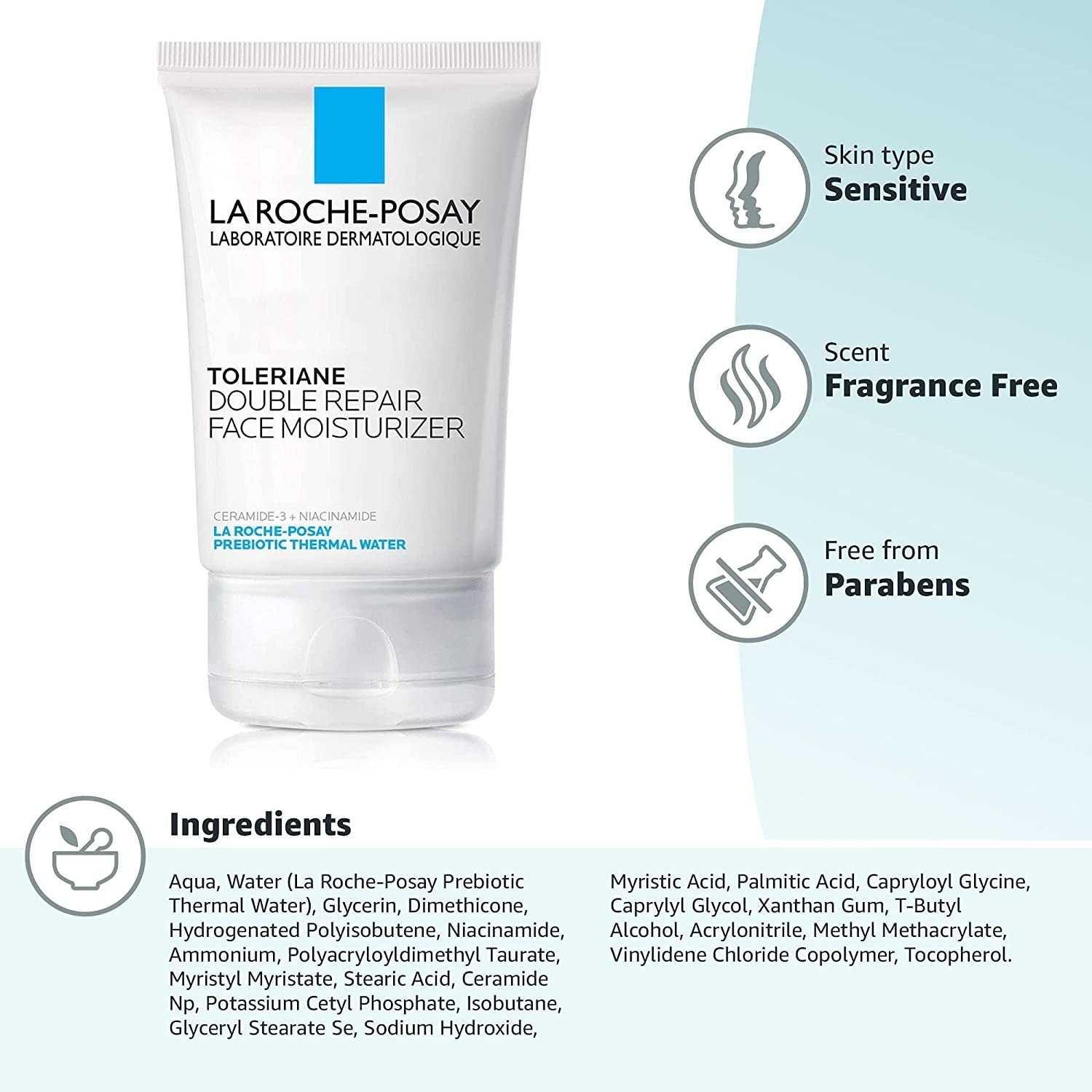 La-Roche Posay Toleriane Double Repair Moisturizer 2.5 fl oz