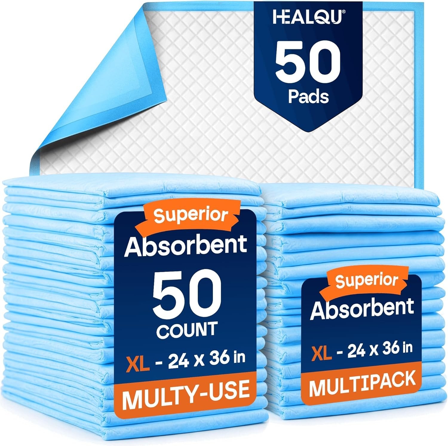 Disposable Incontinence Bed Pads Absorbent Large Thick Fluff Polymer for Adults