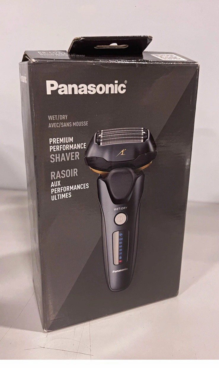 Panasonic ES-LV67-A Men’s Facial Foil Shaver, Wet/Dry Rechargeable, Black