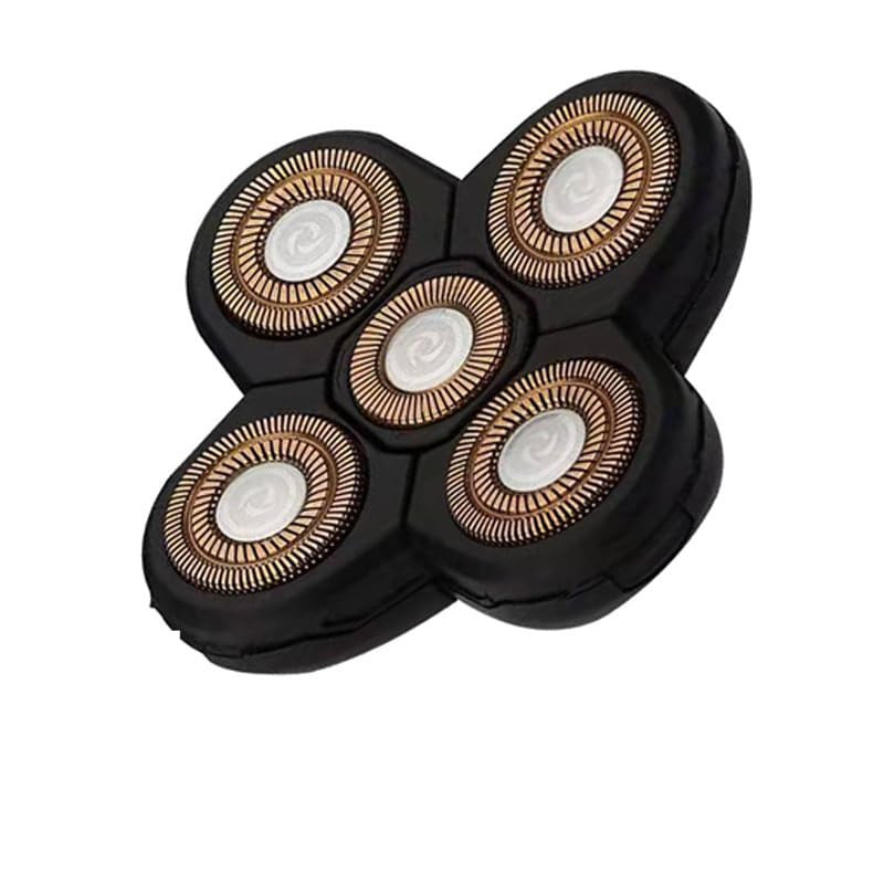 3PCS Head Shaver for Freebird Replacement Blades, 5 Cutter Floating Head Waterpr
