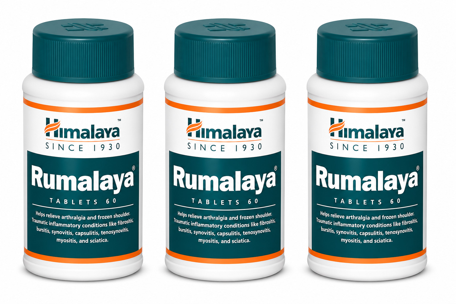 Himalaya Rumalaya Tablets | Relieves Joint Pain 60 x 3 = 180